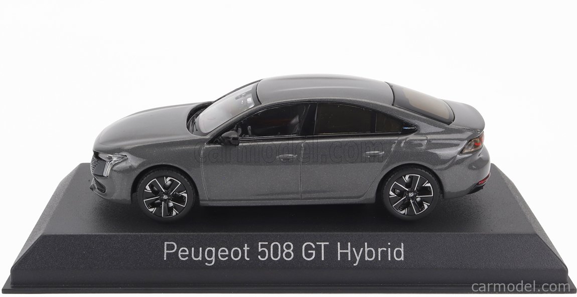 NOREV Peugeot 508 GT Hybrid 2023 Selenium Grey - Miniature 1:43 Collection