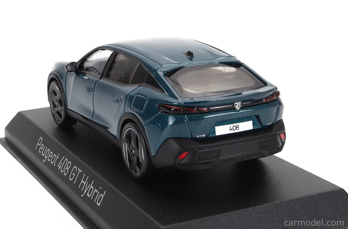 NOREV 474810 Scale 1/43 | PEUGEOT 408 GT HYBRID 2023 OBSESSION BLUE