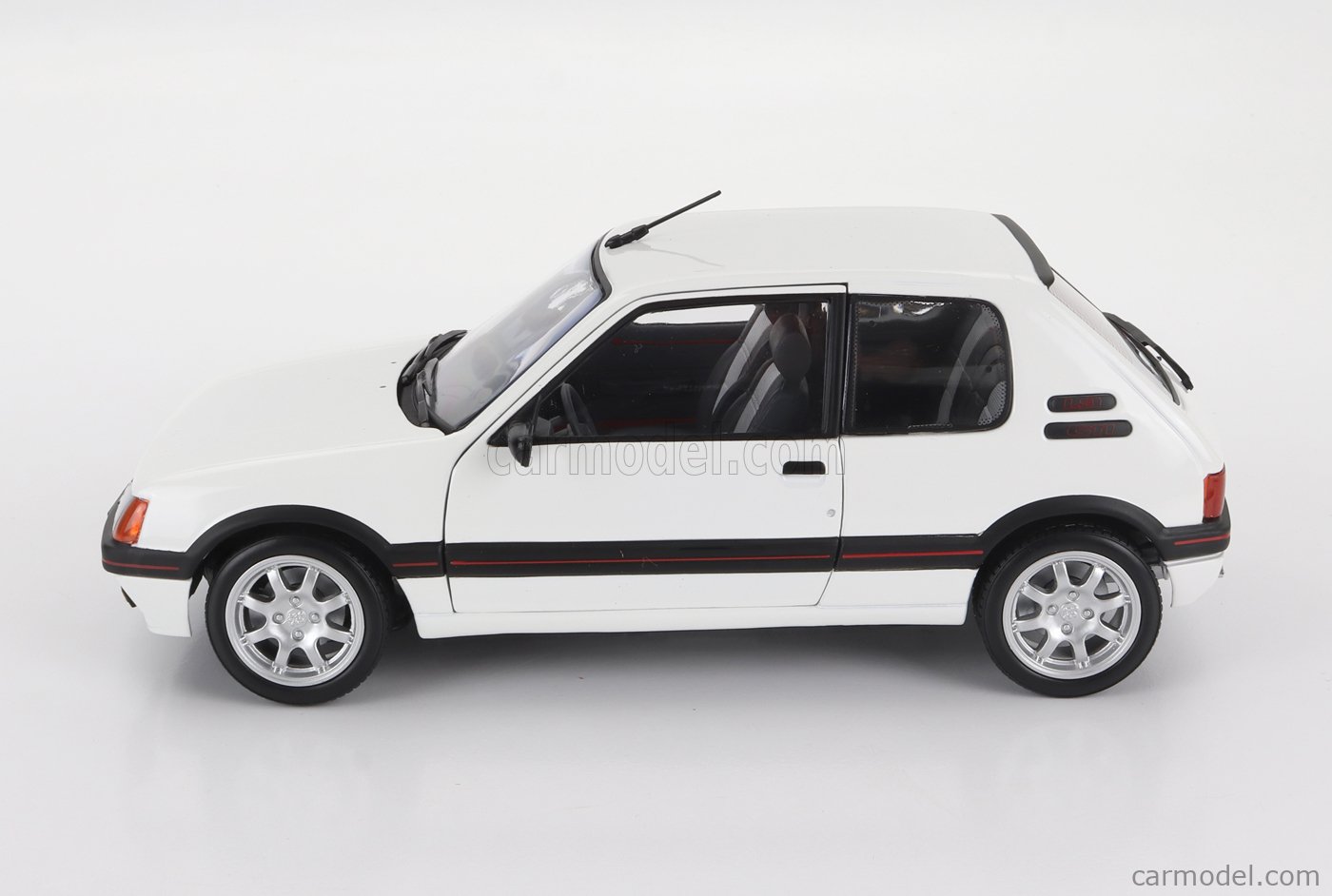 Norev 184842 Peugeot 205 GTi 1.9 1989, Couleur Meije White, échelle 1/18 - Neuf