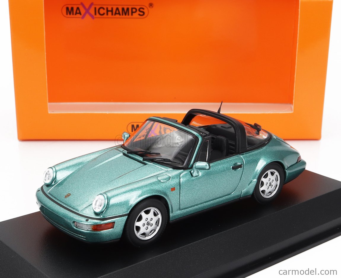 Minichamps 430063040 Porsche 911 Cabriolet Bj.1994 in grün, 1:43, OVP, F5/14