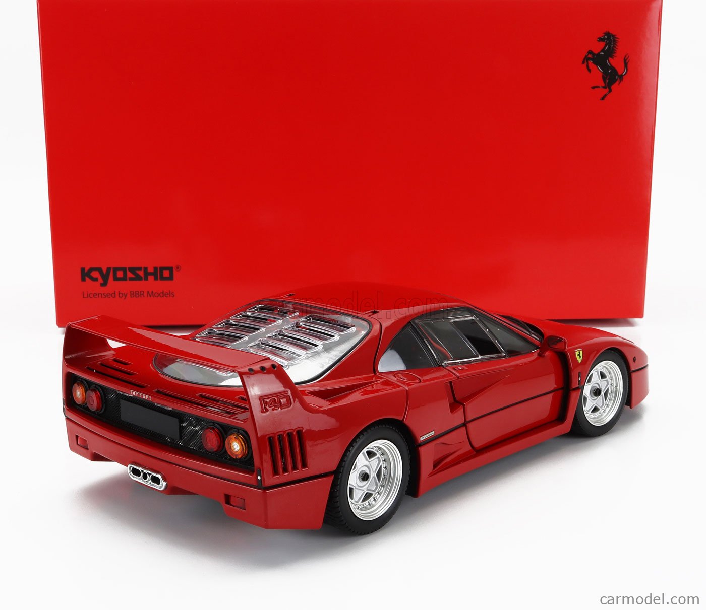Kyosho 1/18 Ferrari F40 ダイキャスト製 Kyosho 1/18 Ferrari F40 Black Diecast Car Carbon OZ Wheels