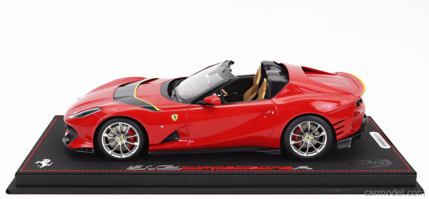 BBR 1:12 - Coche a escala - Ferrari 812 Competizione Rosso Corsa 322