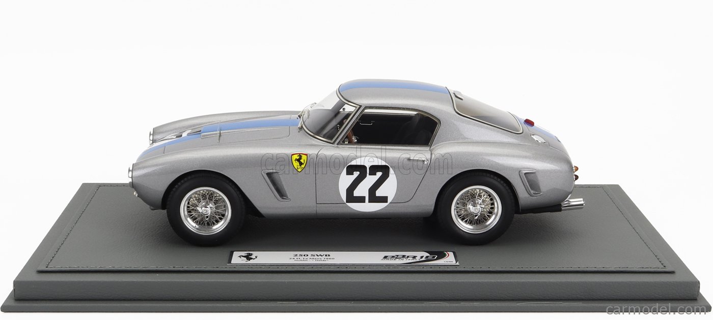 BBR {BBR1861F} 1/18 Ferrari 250 SWB 24H Le Mans 1960 #21