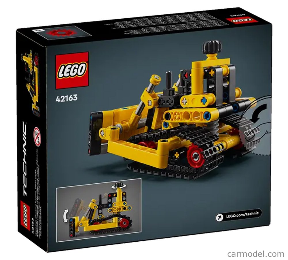 LEGO 6463108-42163 Scale / | BULLDOZER LEGO TECHNIC - HEAVY DUTY ...