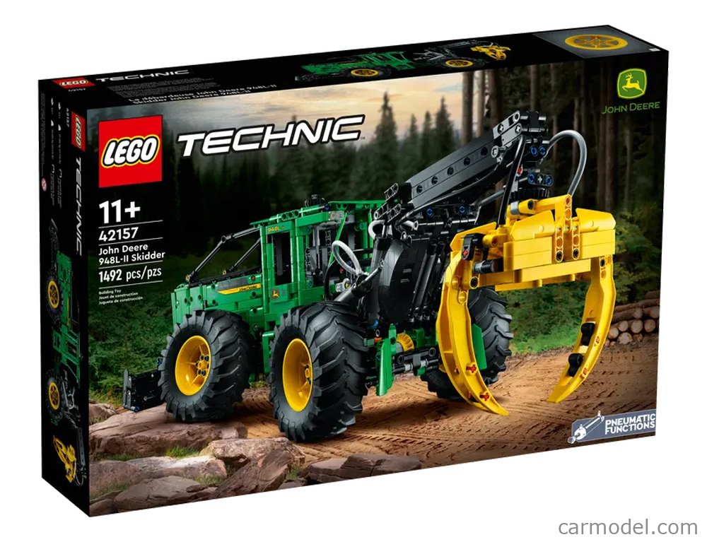 Lego best sale yellow tractor