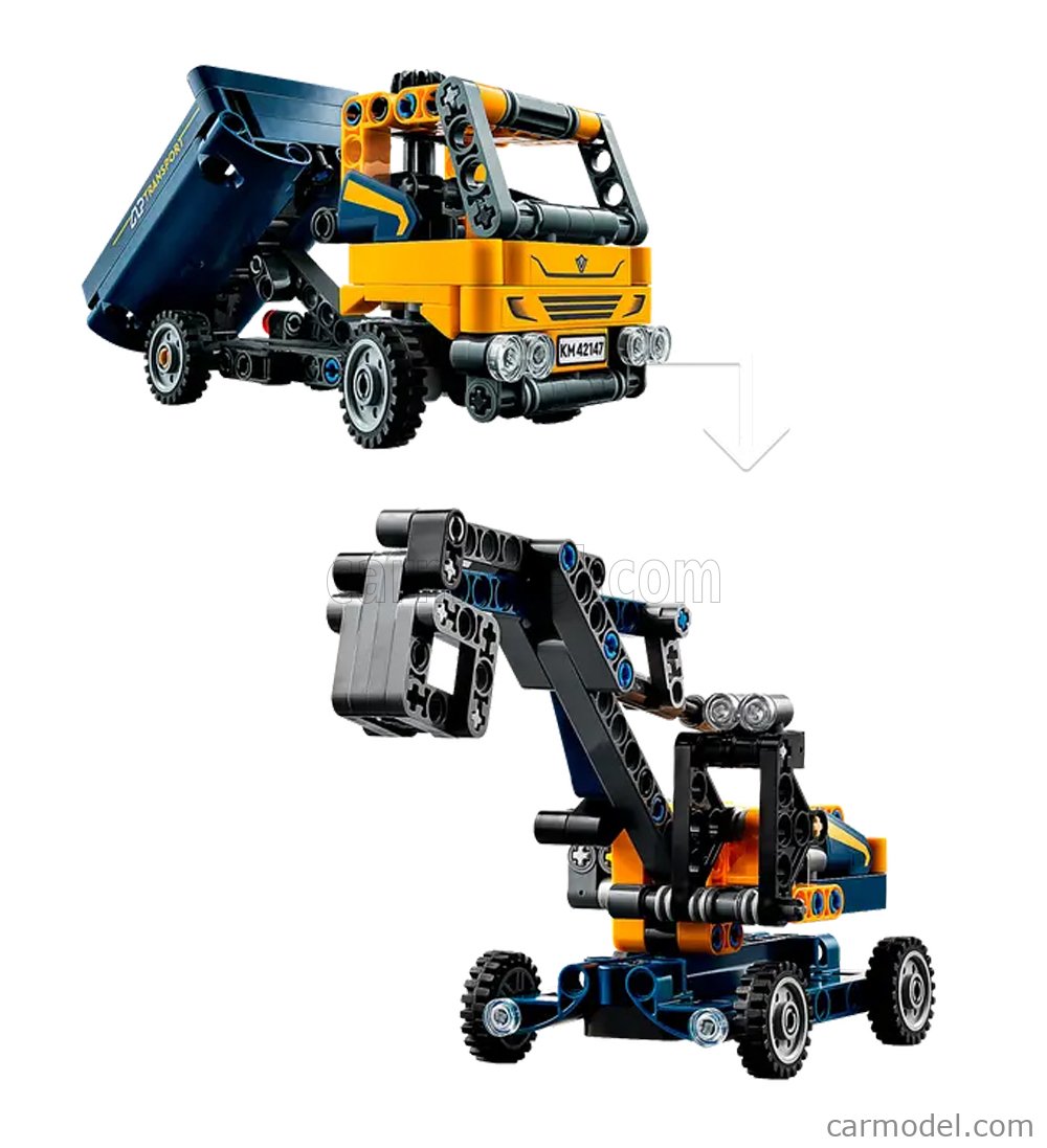 Blue lego technic discount truck