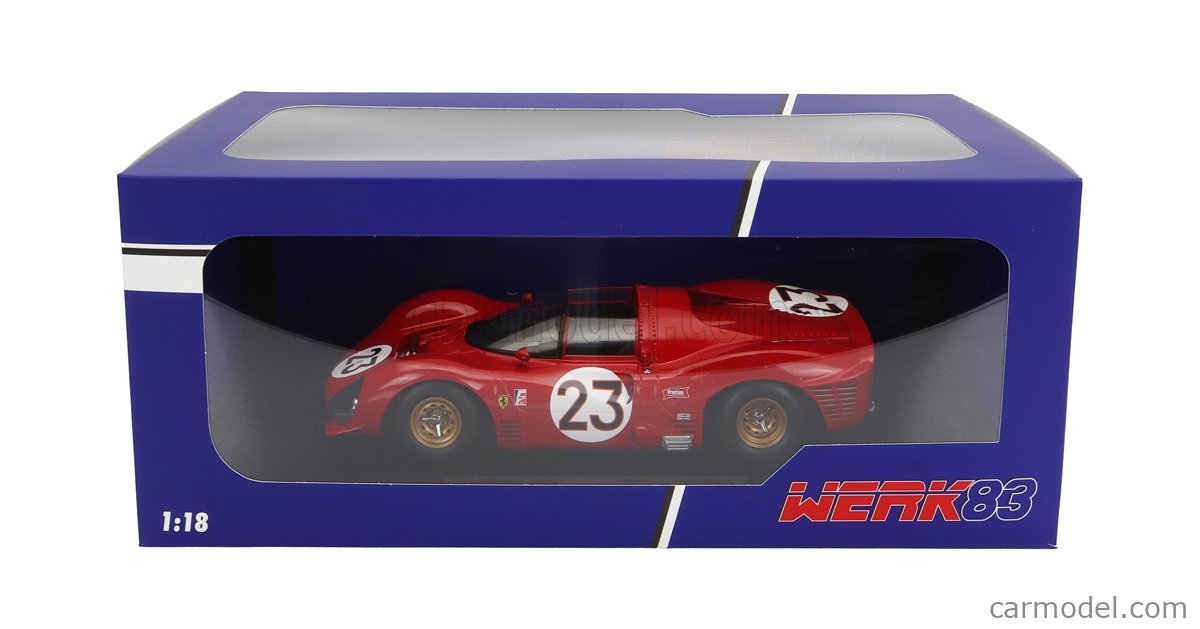 WERK83 1/18 フェラーリ 330 P3 クーペ #21 ルマン24H 1966 Lorenzo