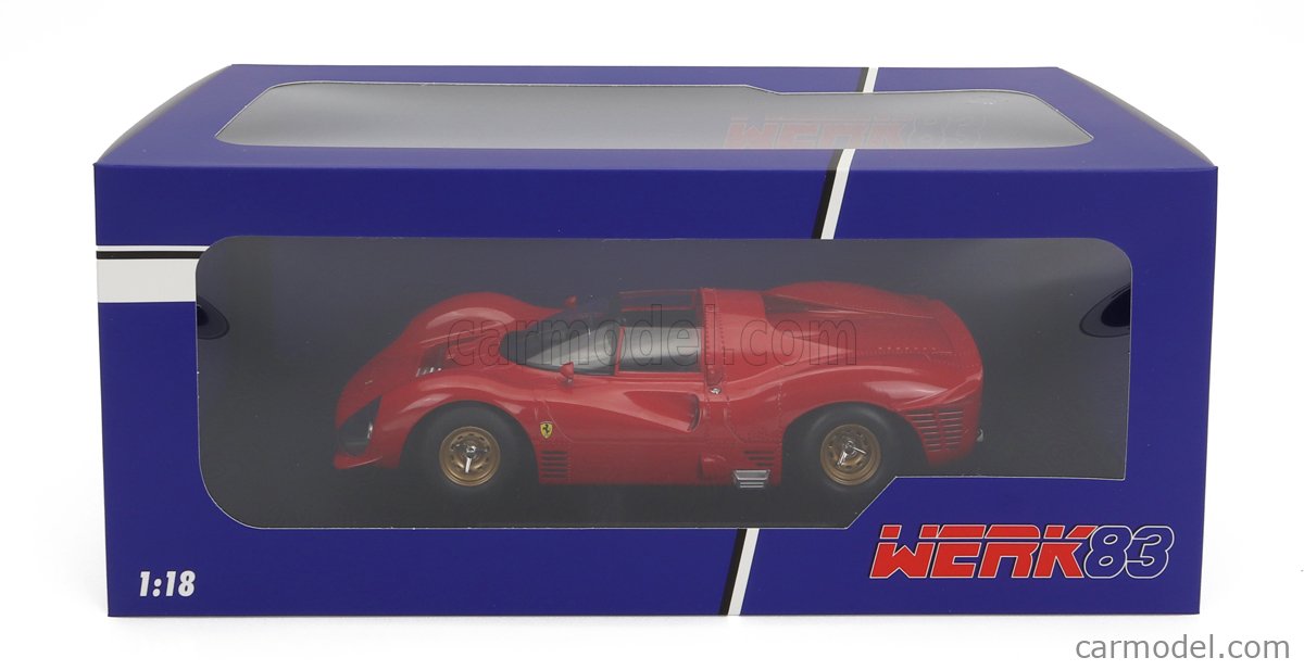 WERK83 W18021002 Scale 1/18 | FERRARI 330 P3 4.0L V12 SPIDER PLAIN BODY ...