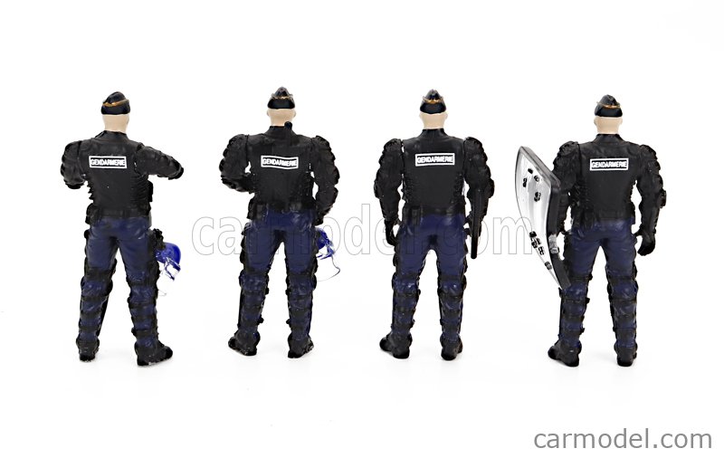 Berliet VXB 170 VBRG lame NDDL Gendarmerie + 4 figurines PERFEX