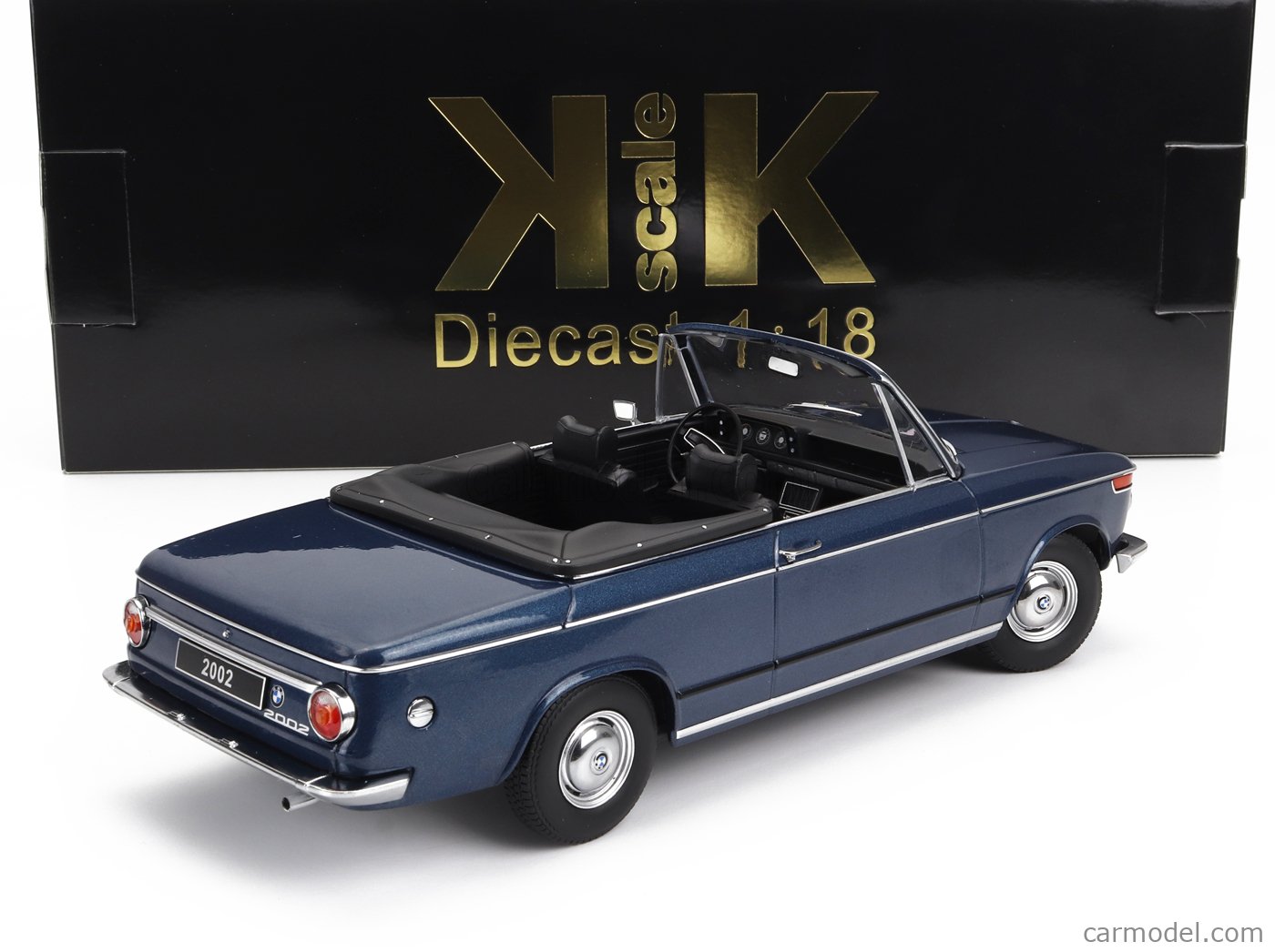KK-Scale 1:18 BMW 2002 ti serie 1 Año de construcción 1971 rojo oscuro KKDC181076 modelo coche KKDC181076 4260699764577
