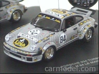 FLY A2507 PORSCHE 934 24H Le Mans 1979, #84 1:32 Slot Car in Display