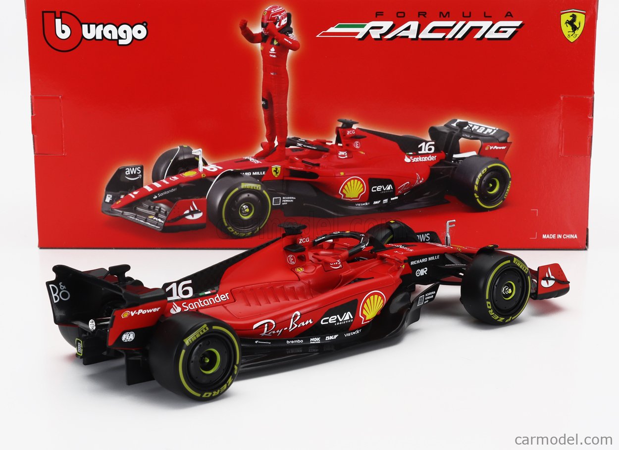 BURAGO 18-26809-LEC Scale 1/24 | FERRARI F1 SF-23 TEAM
