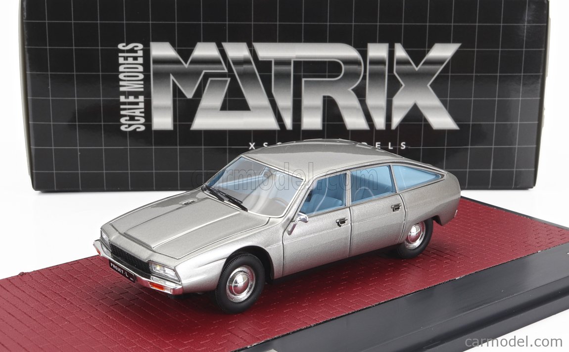 Matrix Citroën Projet L Blanche 1971 - Miniature Résine 1/43 - Édition Limitée à 180 Exemplaires (Prévente)