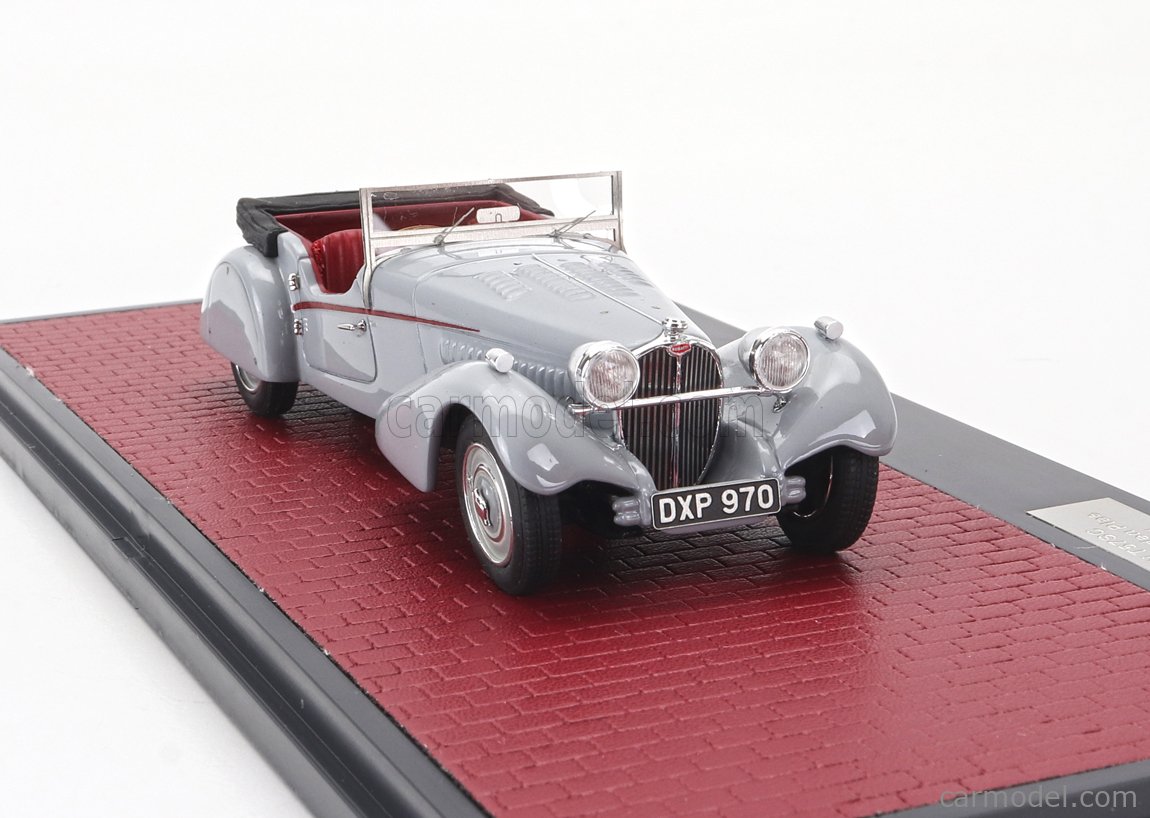 Bugatti T57SC Roadster vdPl 1938 - grey 1:43 – Thomas Langejürgen