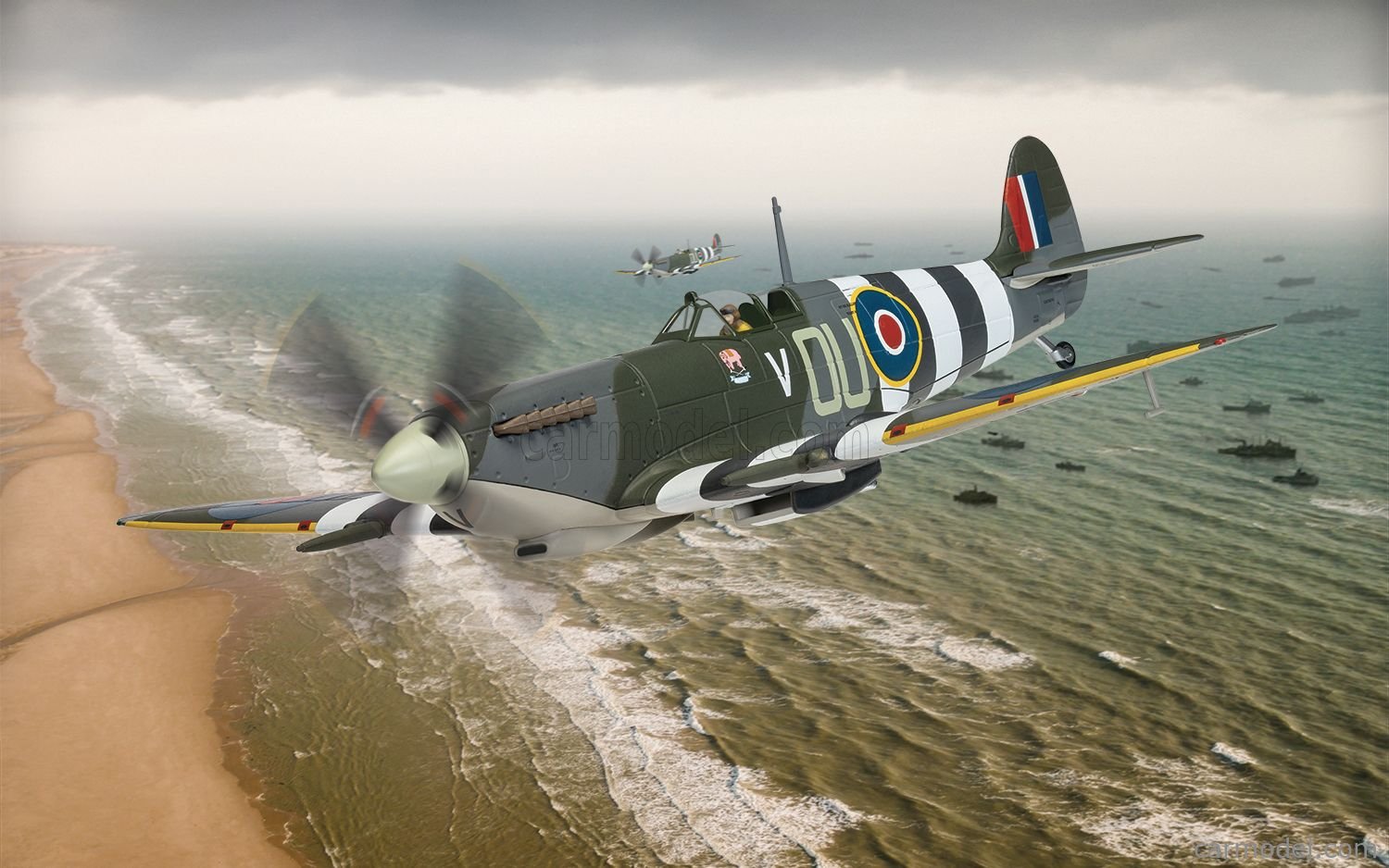 Supermarine Spitfire Mk.IXe Con Tanques De Combustible Alema... 48069