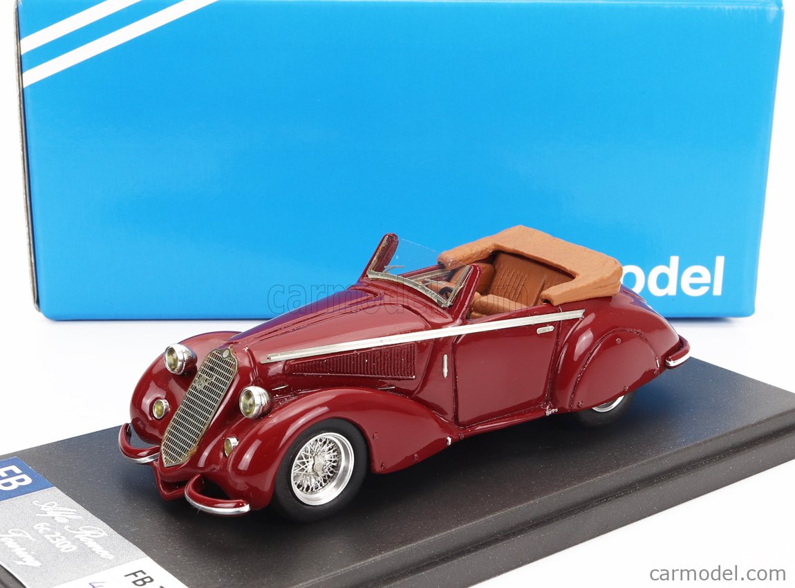 ALFA ROMEO - 6C 2300 CABRIOLET TOURING 1937 - PERSONAL CAR BENITO MUSSOLINI