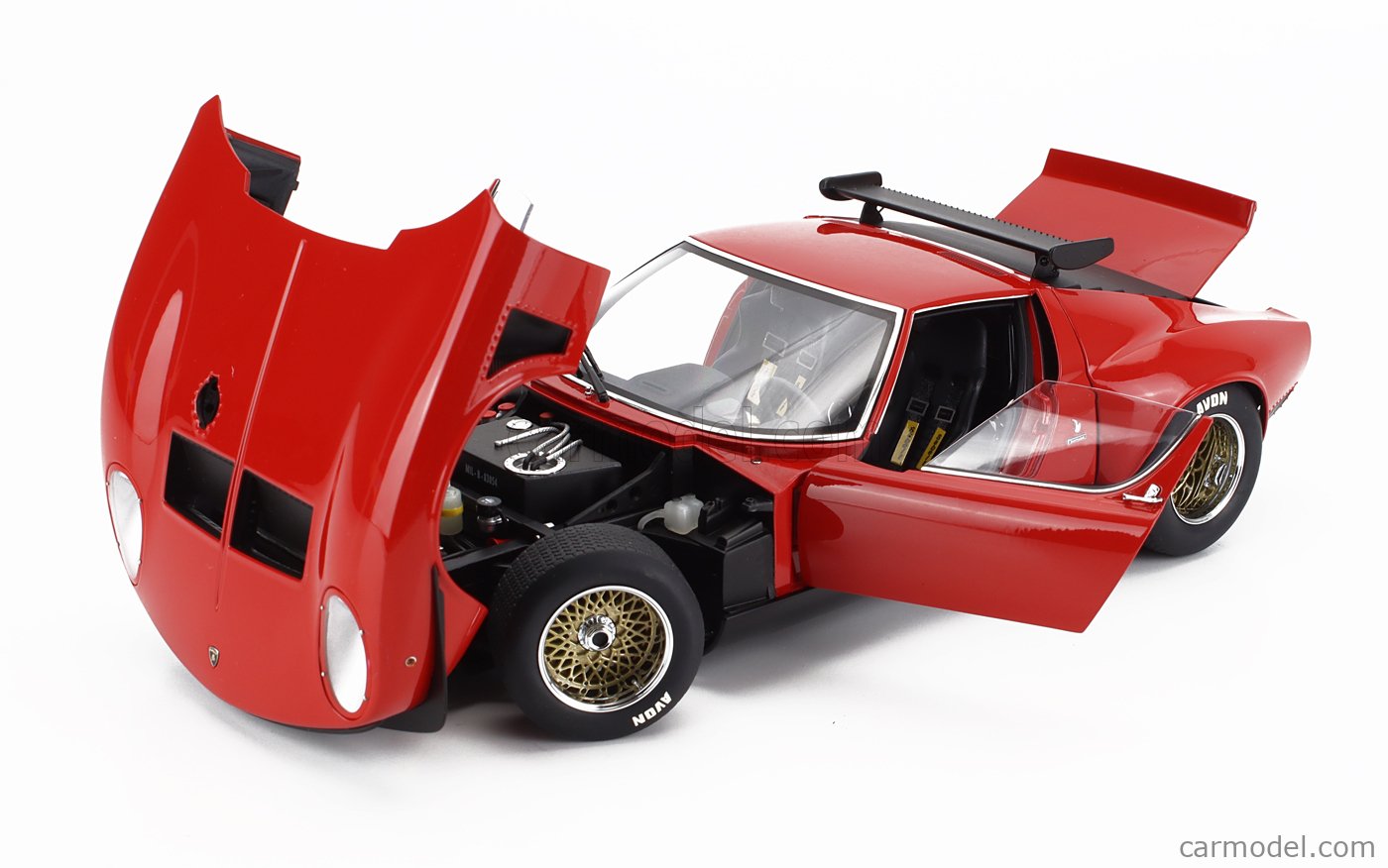 AUTOART 79171 Scale 1/18 | LAMBORGHINI MIURA SVR JOTA 1968 RED