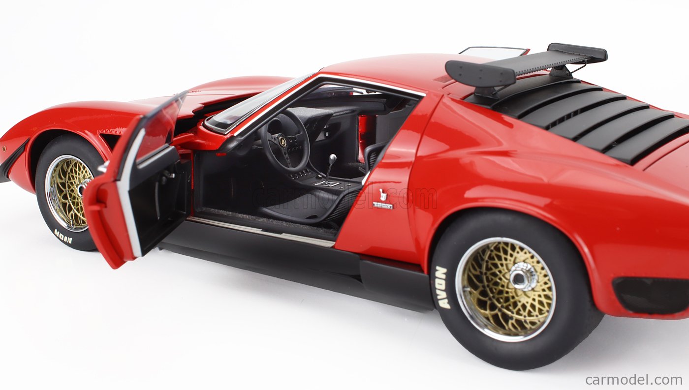 AUTOART 79171 Scale 1/18 | LAMBORGHINI MIURA SVR JOTA 1968 RED
