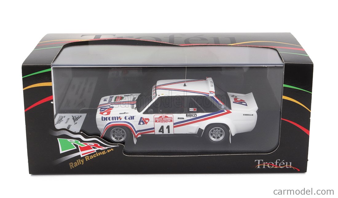 TROFEU TFRRIT14 Scale 1/43 | FIAT 131 ABARTH N 41 RALLY SANREMO 1978 ...