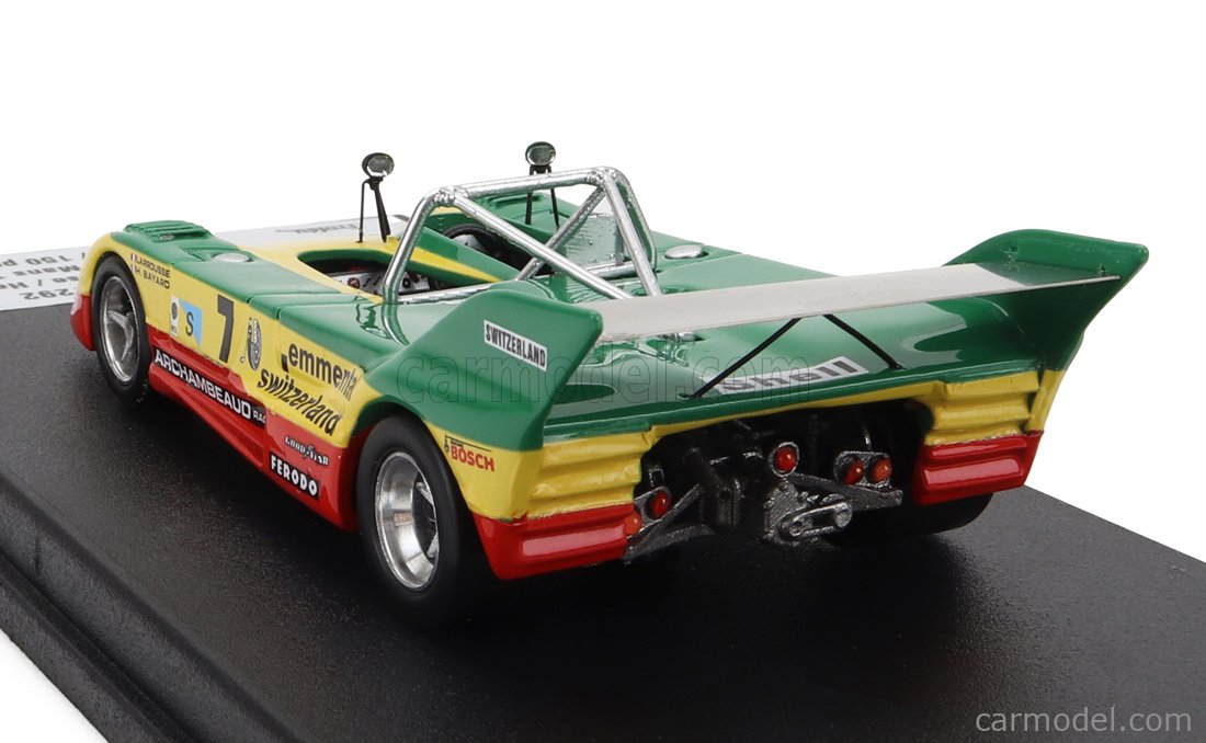 Miniature Trofeu DSN175 Lola T292 – 24h Du Mans 1976 N°35 – Échelle 1/43 – Résine