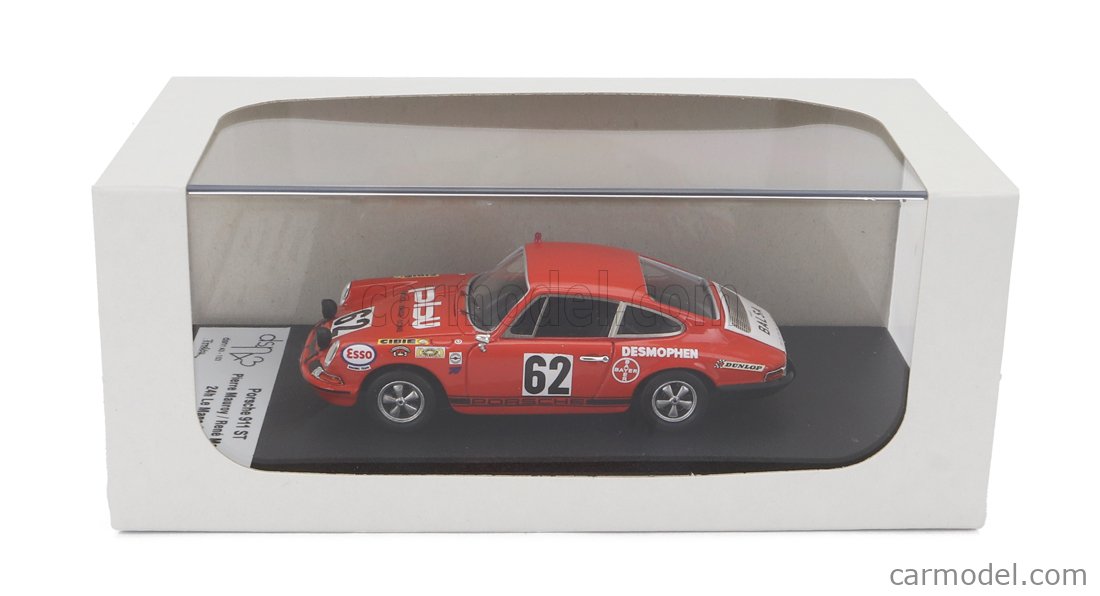 Miniature Trofeu Porsche 911 24h Le Mans 1970 N°62 – 1/43 Résine Neuve