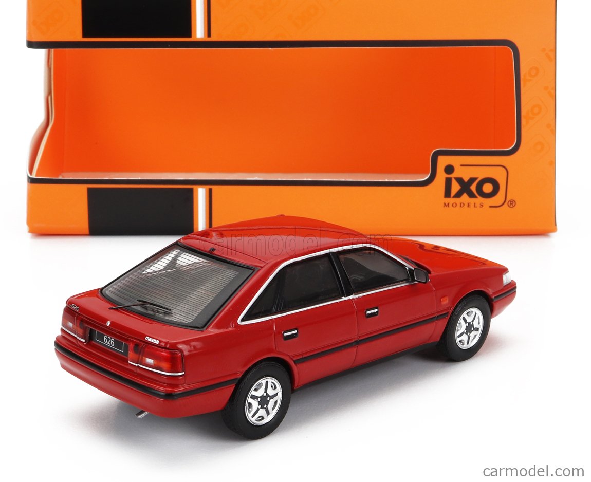 Mazda 626 Rojo De 1987, Modelo A Escala 1/43 De Ixo Models (die