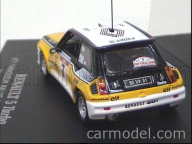 Miniature Universal Hobbies 1/43 - Renault 5 Turbo Elf #2 - Jean Ragnotti 1982 - Occasion