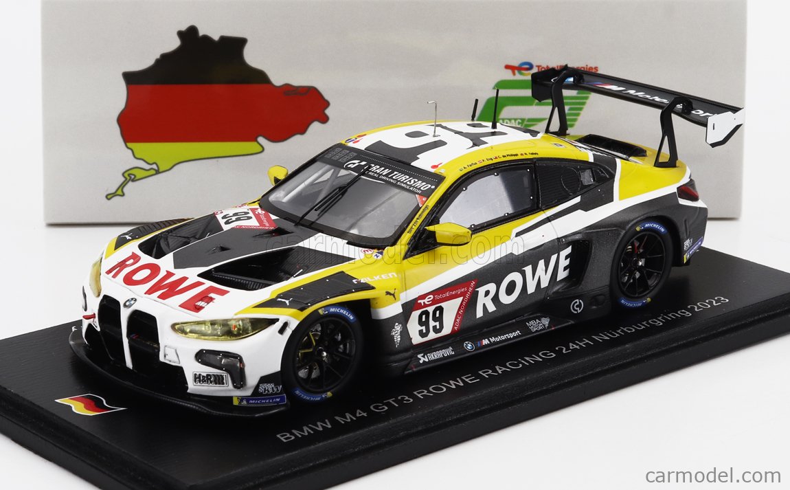SPARK-MODEL SG899 Scale 1/43 | BMW 4-SERIES M4 GT3 TEAM ROWE RACING N ...