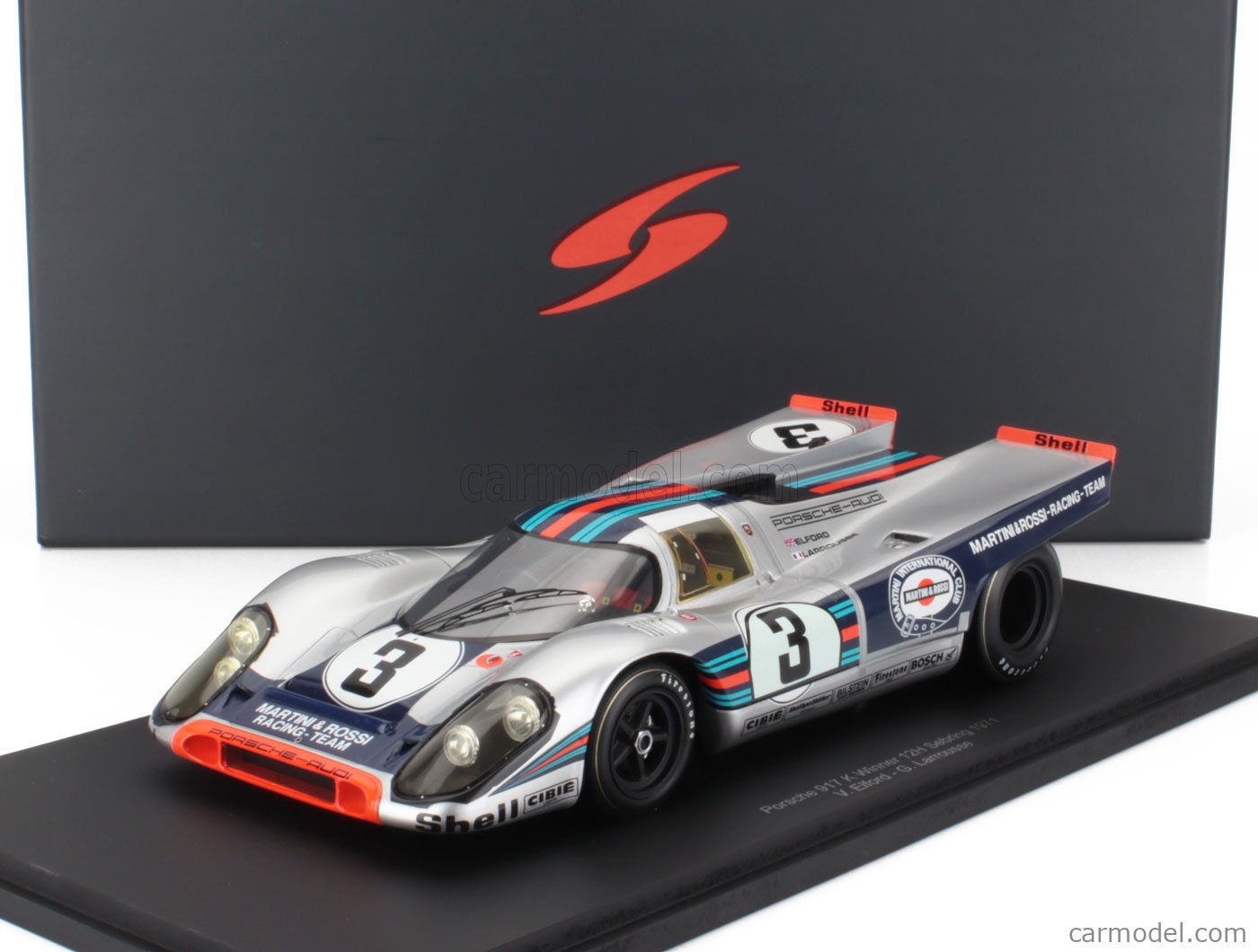 ミニカー　1/18 Porsche 917 K Winner 12H Sebring 1971 V. Elford - G. Larrousse #3 [18SE71] SPARK-MODEL 18SE71 Scale 1/18 | PORSCHE 917K 4.9L TEAM