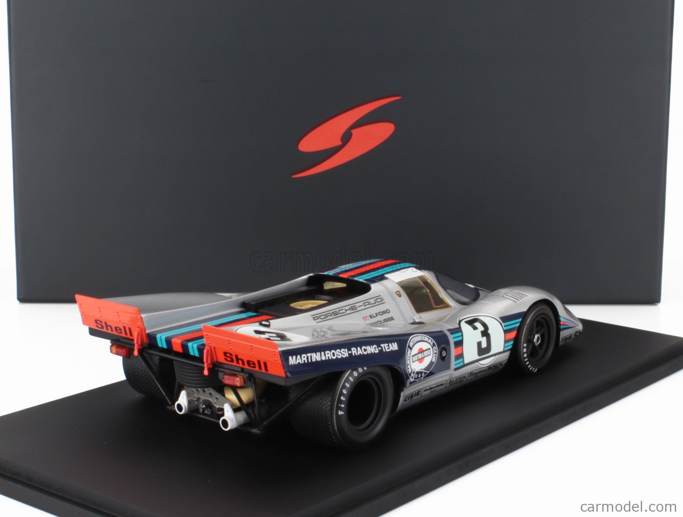 オートアート 1/18 ポルシェ 917K SEBRING WINNER ‘71 Porsche 917K n°3 Winner 12h Sebring 1971 1:18 Spark 18SE71
