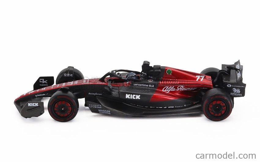 ミニカー　1/43 Alfa Romeo F1 Team C43 Valtteri Bottas Australian GP 2023 KICK #77(ブラック×レッド) [447230177] Minichamps 1:43 Valtteri Bottas Alfa Romeo C43 #77