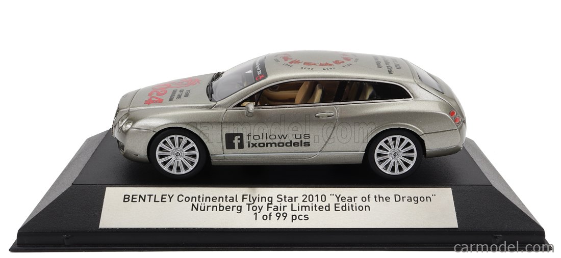 Neo 1/43 Scale Resin - NEO44216 Bentley Continental Flying