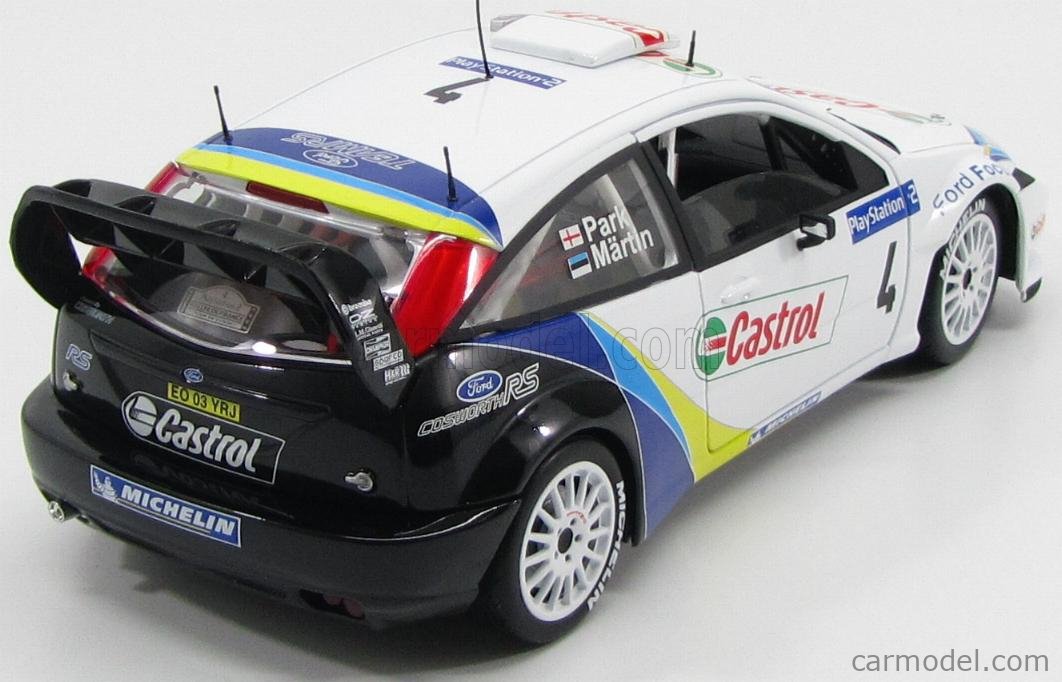 SOLIDO SO9046 Scale 1/18 | FORD ENGLAND FOCUS WRC N 4 RALLY SOLIDO SO9046 Scale 1/18 | FORD ENGLAND FOCUS WRC N 4 RALLY