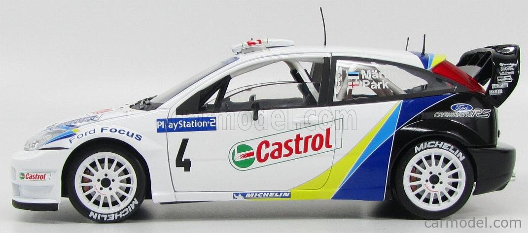 Décalcomanies 1/43 Ford Focus WRC Markko Martin Tour De Corse 2003 - Planche De Décoration Neuve