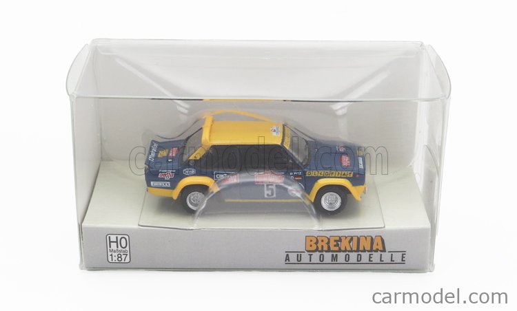 BREKINA PLAST BRE22658 Scale 1/87 | FIAT 131 ABARTH N 5 RALLY SANREMO ...