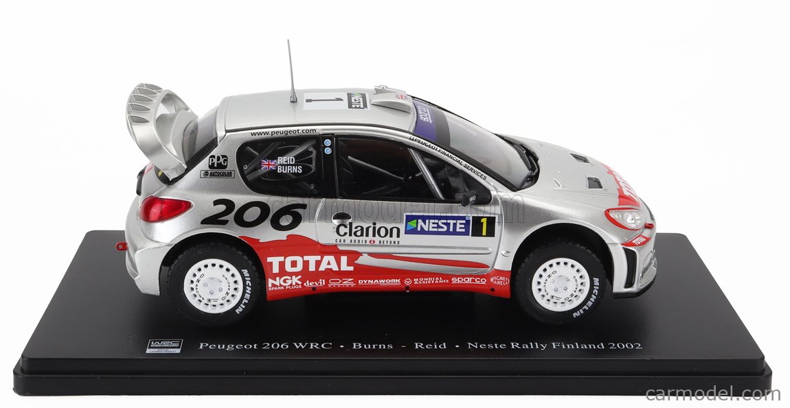 Saico 2002 PEUGEOT 206 WRC ミニカー Peugeot 206 Wrc 2002 none / Tamiya USA