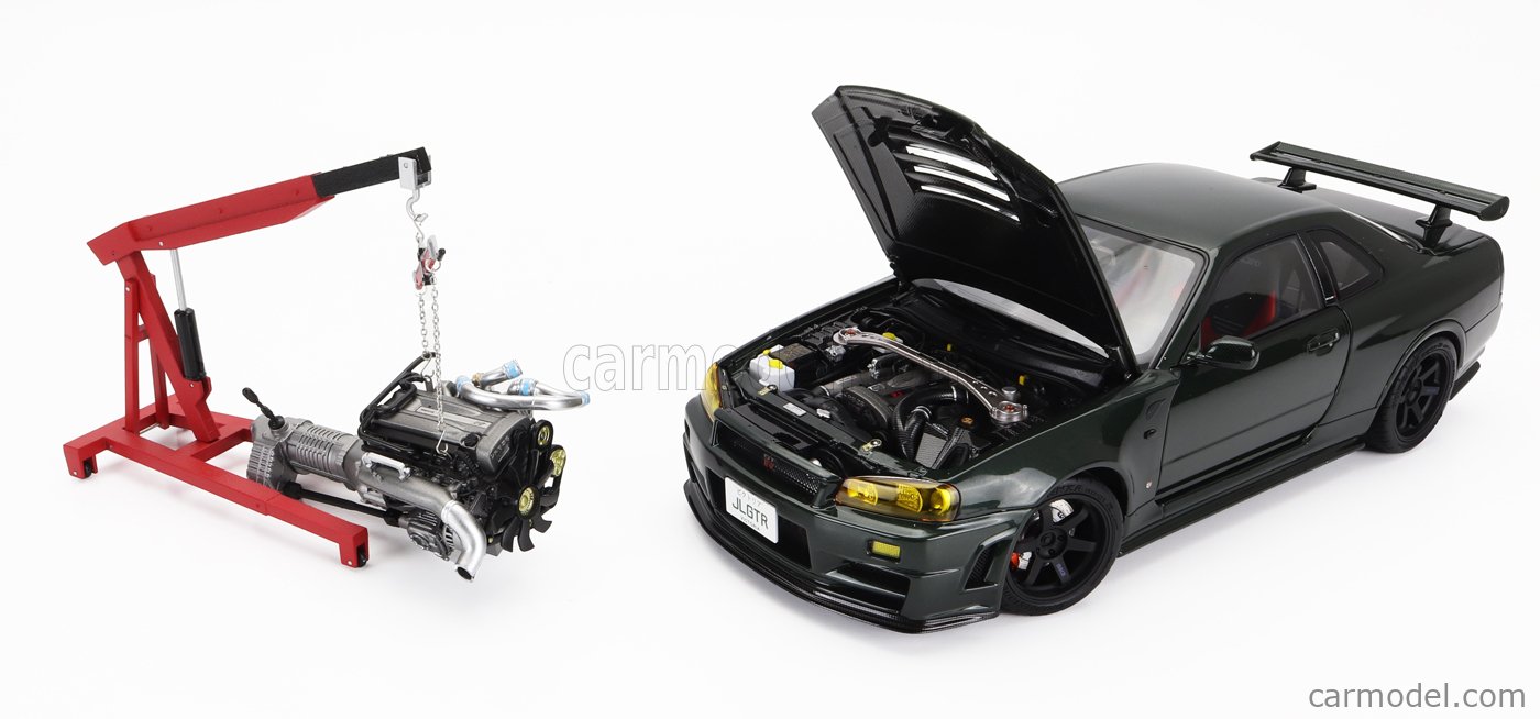 NISSAN - SKYLINE GT-R (R34) NISMO Z-TUNE COUPE 1999 WITH ENGINE