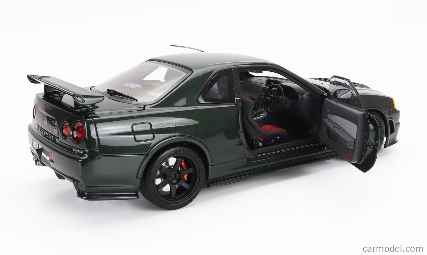 MOTORHELIX M83408 Scale 1/18 | NISSAN SKYLINE GT-R (R34 MOTORHELIX M83408 Scale 1/18 | NISSAN SKYLINE GT-R (R34
