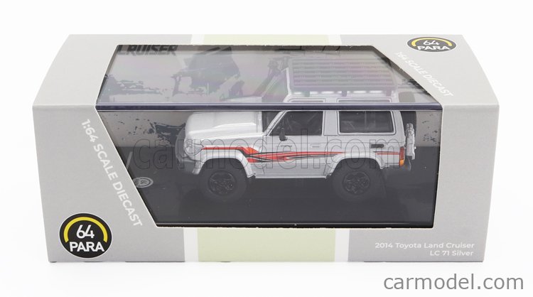 Modelo A Escala 1/64 Toyota Land Cruiser 76 Color Blanco Vainilla - Paragon, Nuevo En Caja