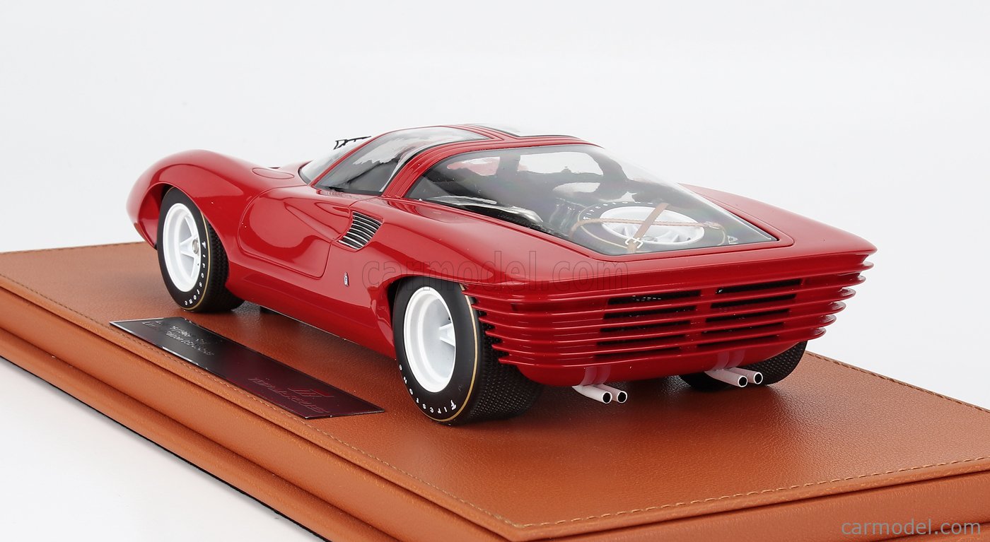 TOPMARQUES TOP139A Scale 1/18 | FERRARI 250 P5 1968 RED