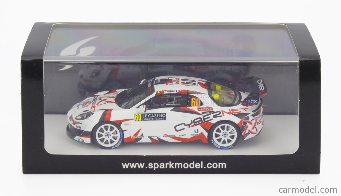 Modellino in miniatura Alpine A110 1/43 Spark GT+ Presentation Rally du Mont Blanc 2024 1:43