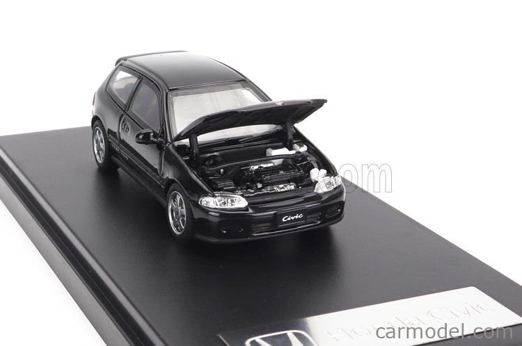 LCD-MODEL LCD64034-BL Scale 1/64 | HONDA CIVIC EG6 VTEC 1993 BLACK