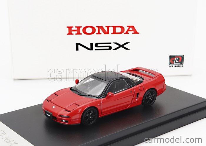 LCD-MODEL LCD64033-RE Scale 1/64 | HONDA NSX-NA1 1992 RED