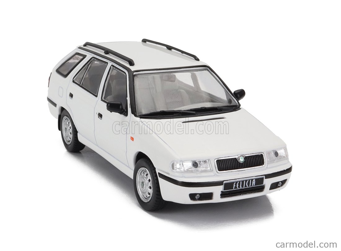 Miniature 1:43 Abrex Skoda Felicia Combi Station Wagon 1998 - Rouge (Esprit)