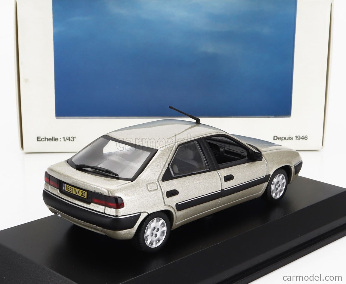 NOREV 154200 Scale 1/43 | CITROEN XANTIA 1993 SILVER BEIGE