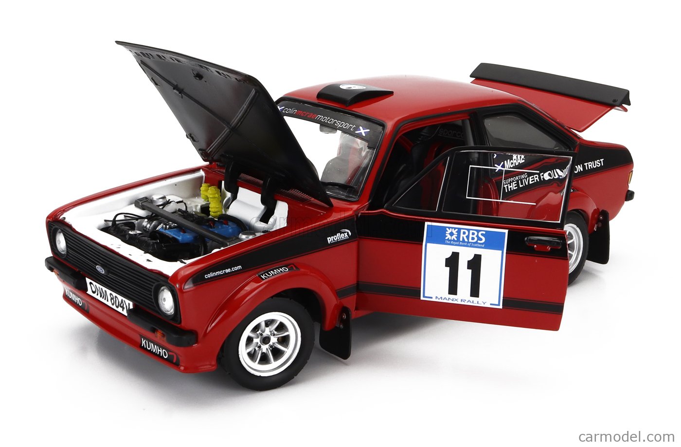 SUN-STAR 04854 Scale 1/18 | FORD ENGLAND ESCORT MKII RS 1800