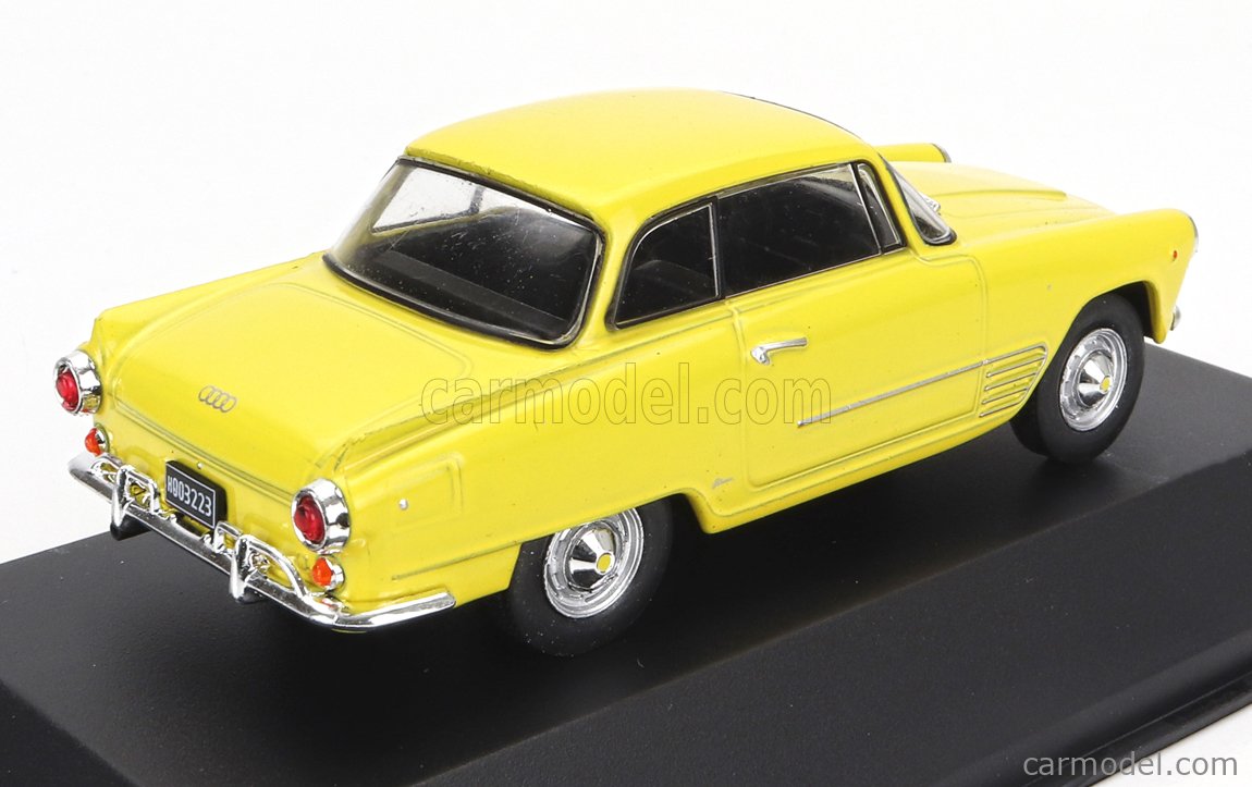 Voiture Miniature DKW Fissore 1964 - Échelle 1/43, Modèle Salvat En Zamac Jaune