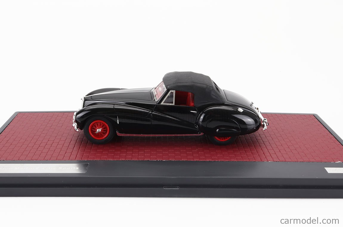 MX40108-123 Aston Martin 2-Litres Sports noire 1949 au 1/43 de Matrix