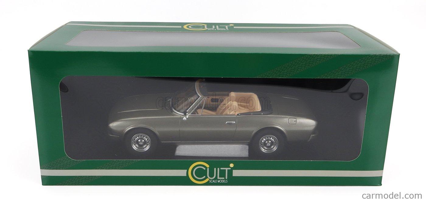 Maquette Peugeot 504 Cabriolet 1983 Vert Métallisé - Échelle