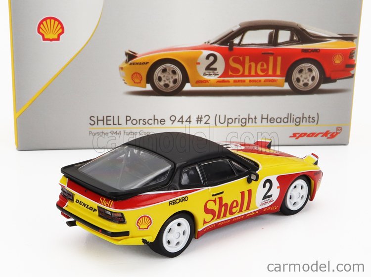 Shell 944 SPARK-MODEL YCOMBO64003 Scale 1/64 | PORSCHE SET 2X 944 SHELL N 2 ...
